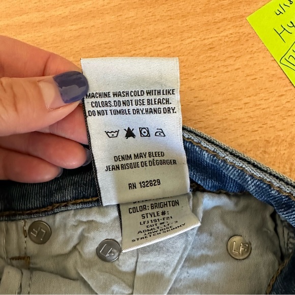 Lovers + Friends Distressed Ricky Low Rise Skinny in Brighton - Picture 13 of 14